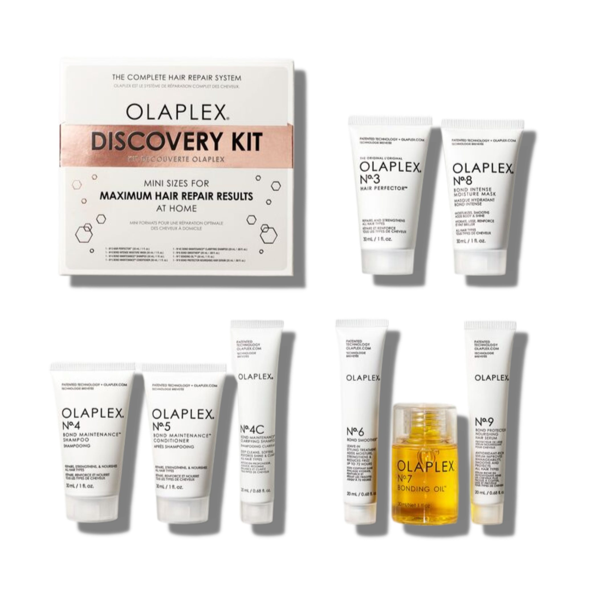 Original OLAPLEX® Discovery Kit