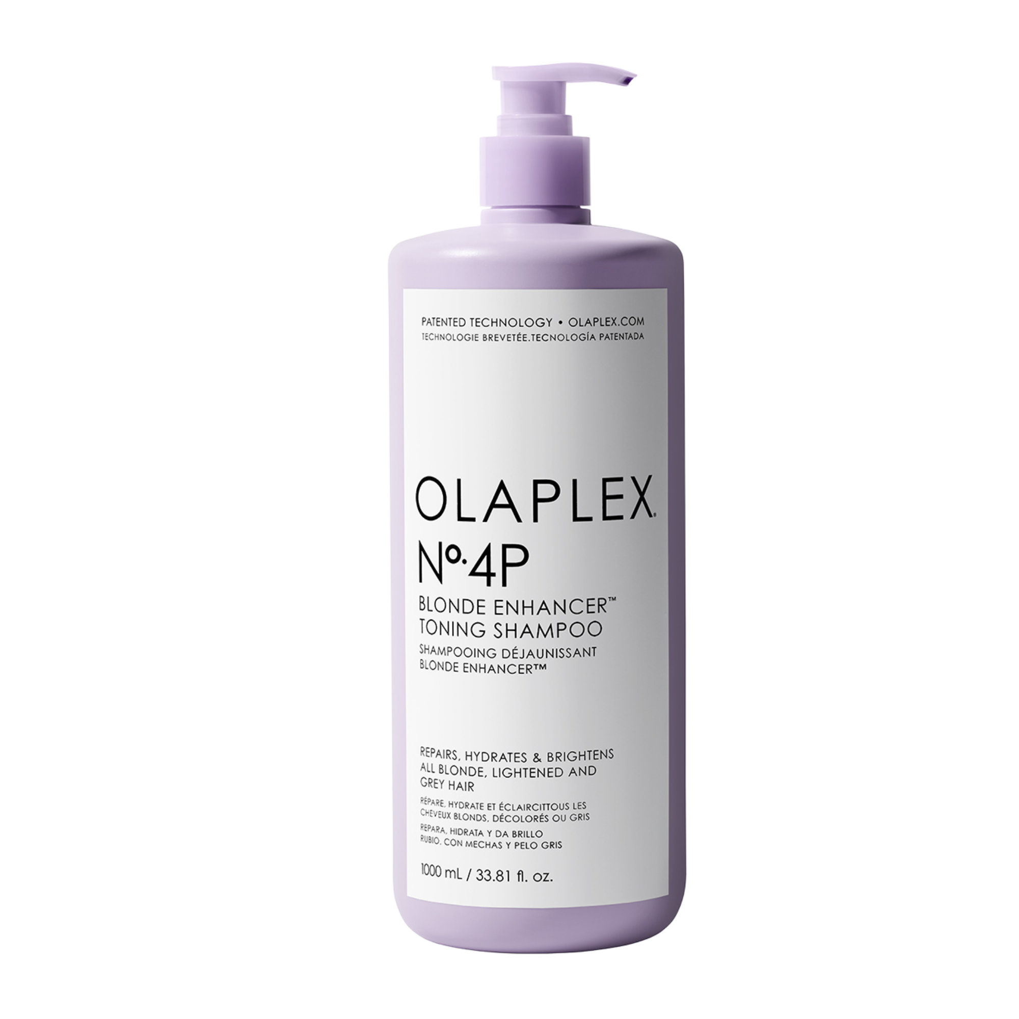 Original OLAPLEX® N°4P Blonde Enhancer Toning Shampoo